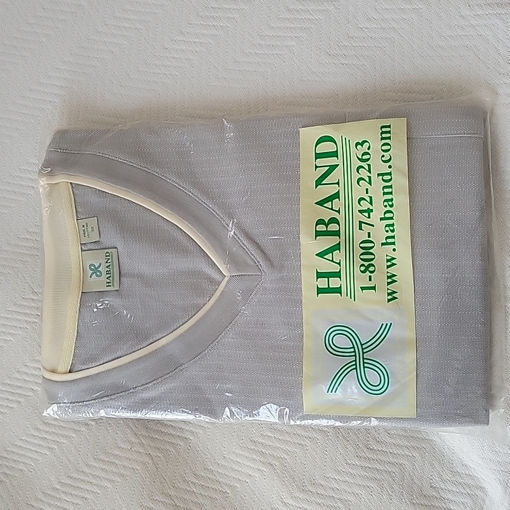 Vintage Haband Big Mens V-neck Shirt - 3X